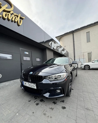 BMW Seria 4 cena 93000 przebieg: 140000, rok produkcji 2015 z Warszawa małe 154